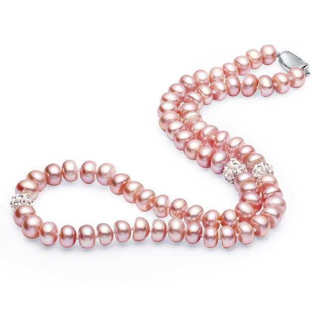 Natural  freshwater  pearl necklace