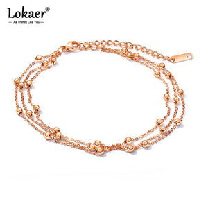 Multi Layer Chain  Bracelet