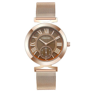 Gold  Quartz Watch