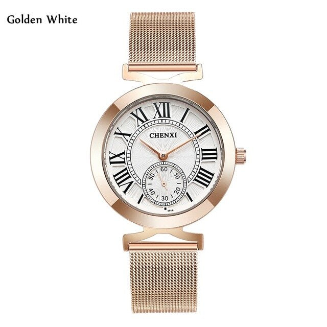 Gold  Quartz Watch