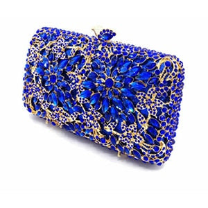 Elegant jeweled  crystal purses